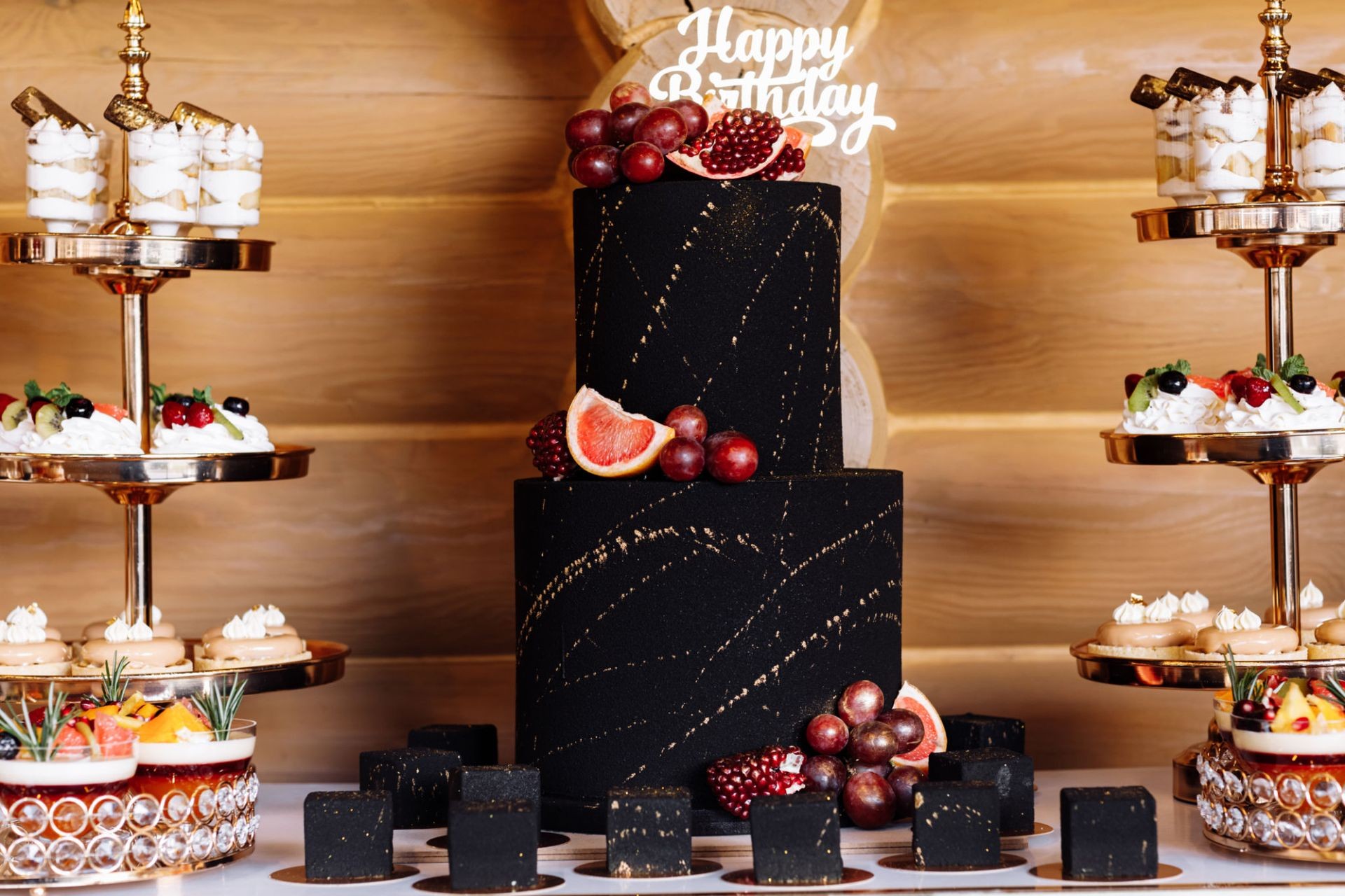 Black boss cake/Nc-P009